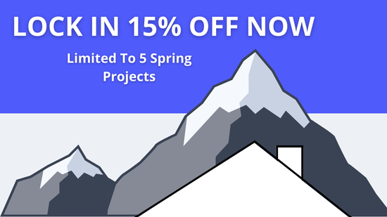 Lock In 15% Off Spring Pricing