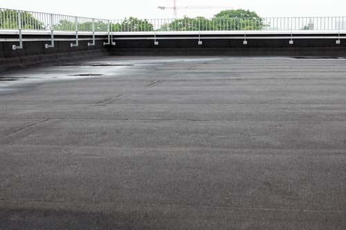 black commercial roofing