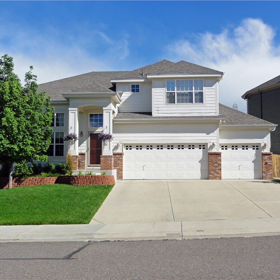 a suburbian house